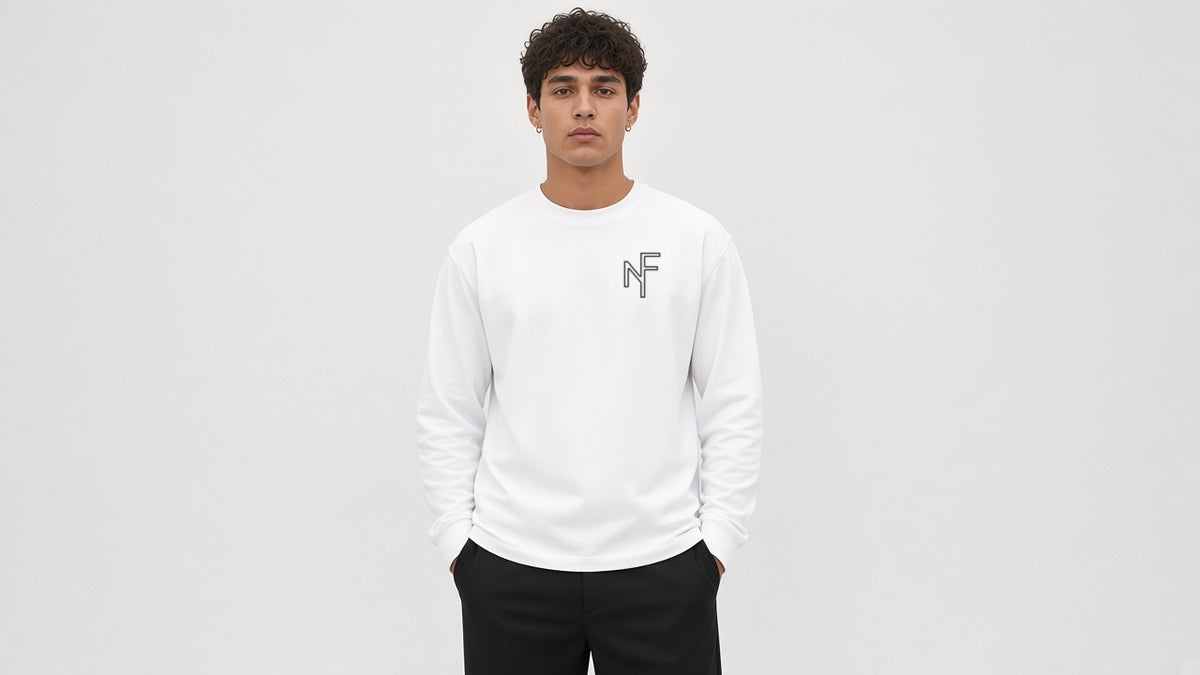 NF Standard Long Sleeve, Optic White