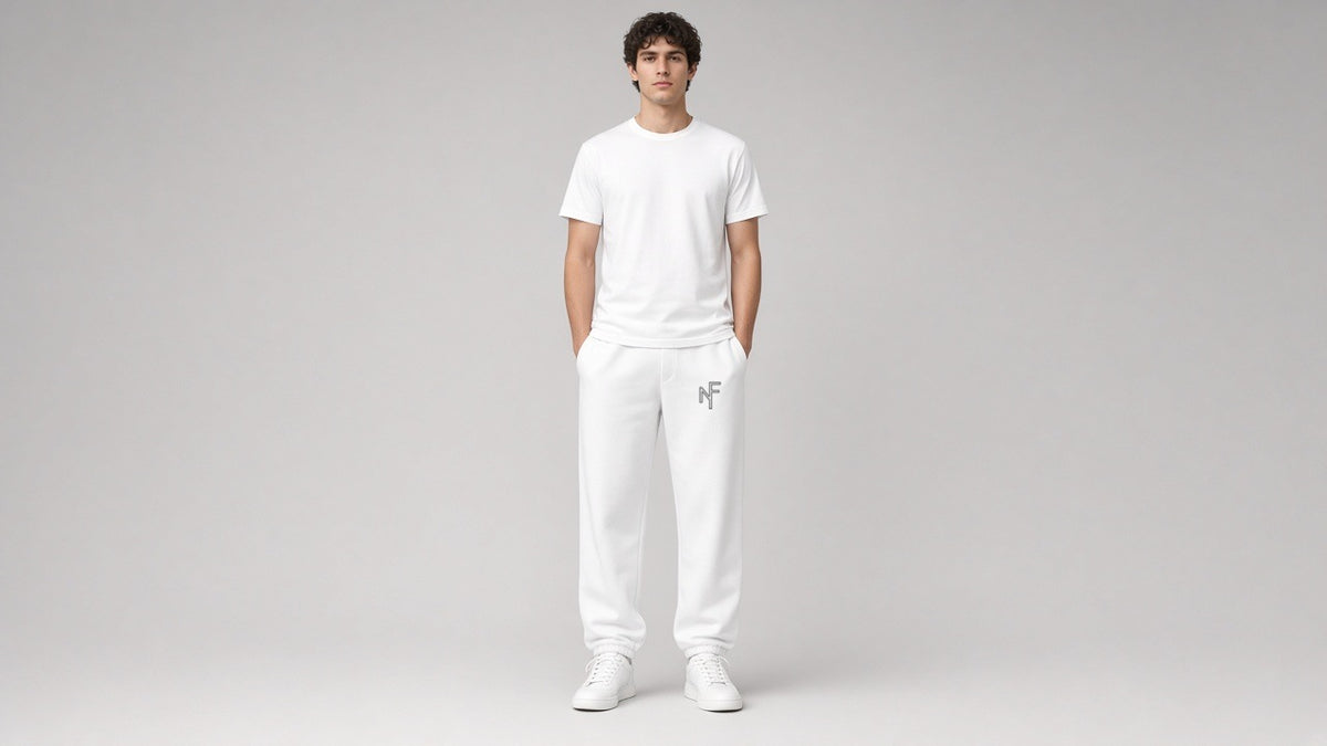 NF Standard Sweatpants, Optic White